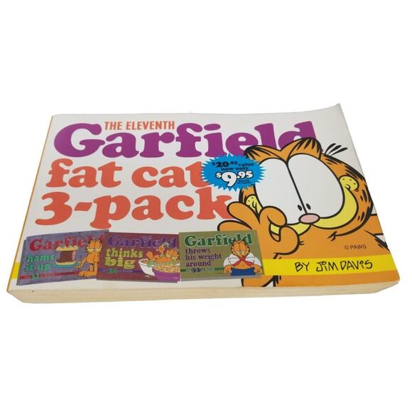 Fat Cat 3-Pack: Hams‎ It Up, Thinks Big, Throws His Weight Around by Davis, Jim - Picture 2 of 5